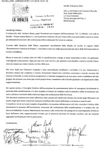 Via Crucis_nota protocollata al Comune di Ravello